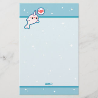 Papelaria Nerd bonito Narwhal