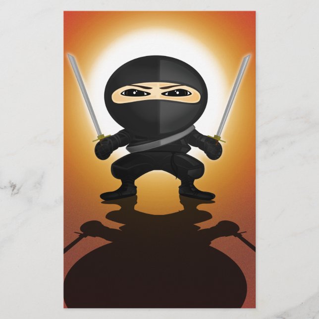 Papelaria Ninja Boy (Frente)