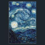 Papelaria Noite estrelado por Vincent van Gogh<br><div class="desc">Noite estrelado por Vincent van Gogh</div>