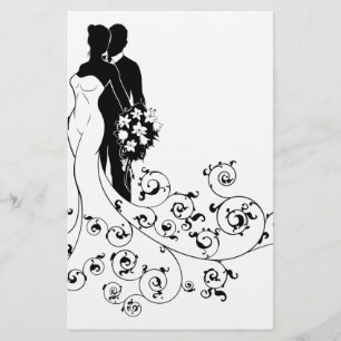 Papelaria Noiva e Casamento de noiva Silhouette