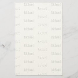 Papelaria Nome Personalizado Elegante 
