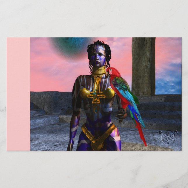 PAPELARIA NORA CYBER WARRIOR (Frente)