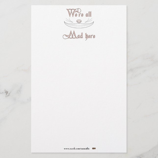 Papelaria Nós somos tudo loucos aqui (Frente)