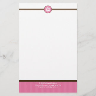 Papelaria NOTEPAPER PERSONALIZADO: stripedstitch 3