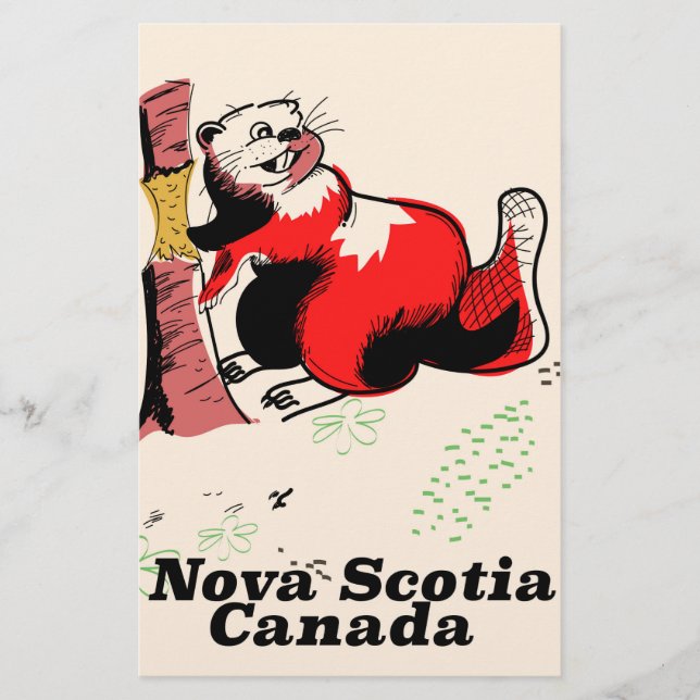 Papelaria Nova Escócia canada (Frente)