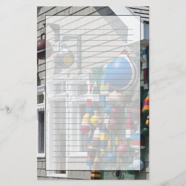 Papelaria Nova Escócia, Canadá. Compro de boias em Blue Rock (Frente)