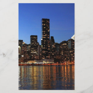Papelaria NYC Nova York Manhattan Noite