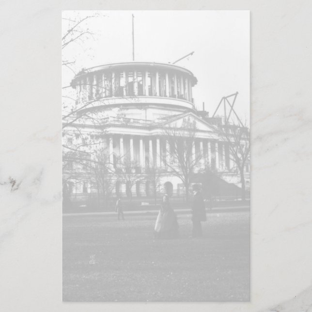 Papelaria O Capitólio em Washington D.C. (Frente)