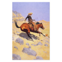 O Cowboy (por Frederic Remington)