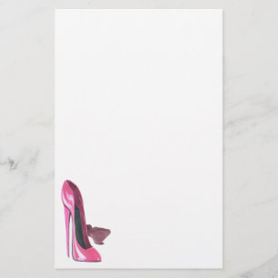 Papelaria O estilete cor-de-rosa calça a arte