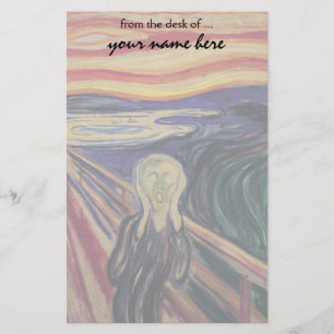 Papelaria O Gritar de Edvard Munch, expressionismo