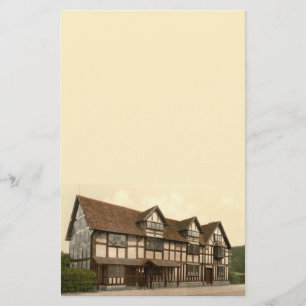Papelaria O lugar de nascimento de Shakespeare, Stratford-em