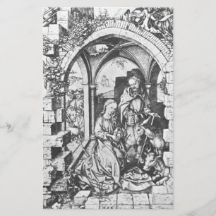 Papelaria O Nascimento de Jesus (por Martin Schongauer)