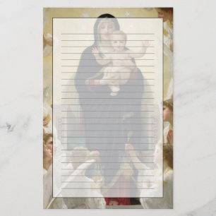 Papelaria O Virgin com Anjo, 1900