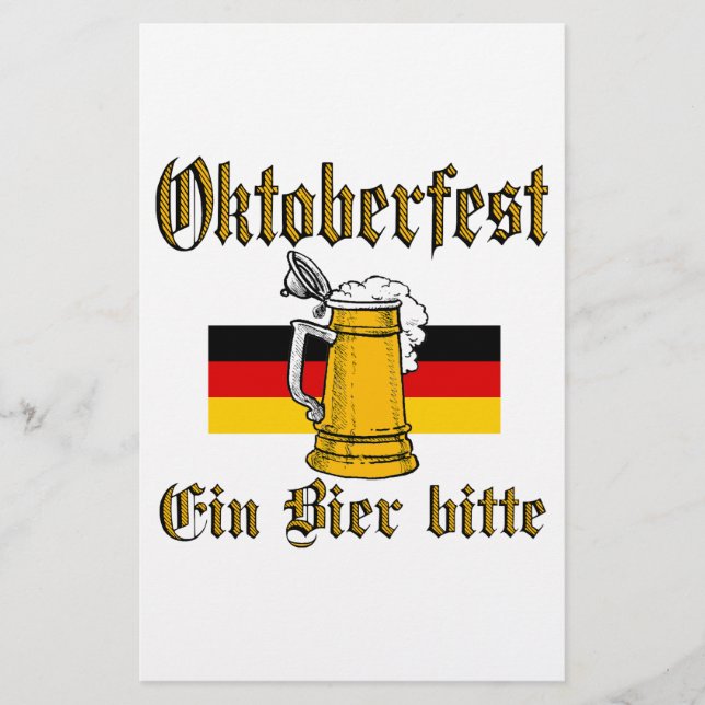 Papelaria Oktoberfest Gear (Frente)
