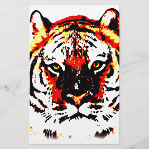 Papelaria Olhos de Tigre Selvagem