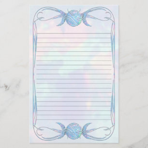 Papelaria Opal triplo da lua alinhado