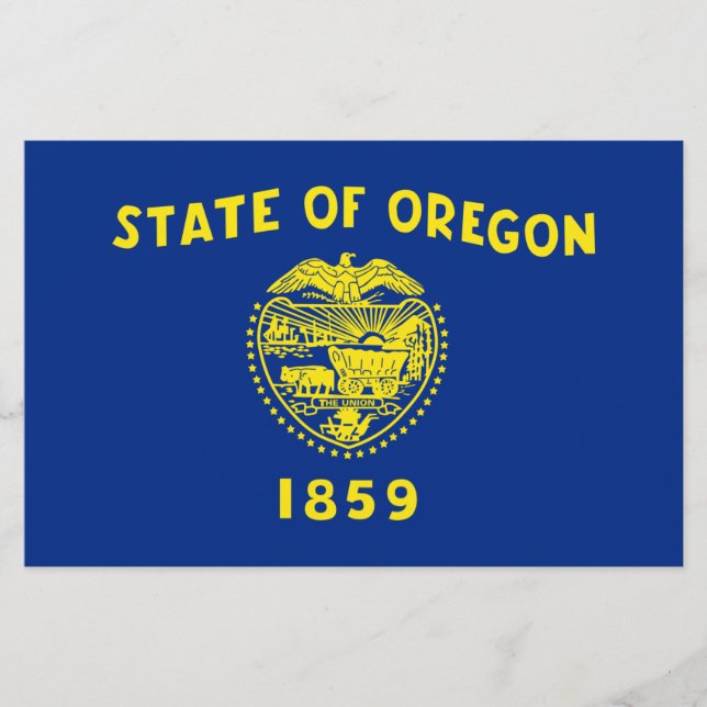 Papelaria Oregon Flag (Frente)