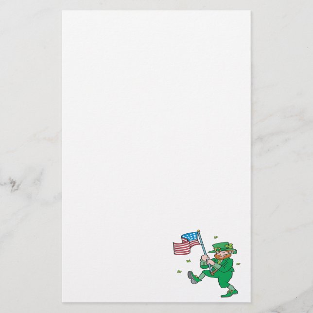 Papelaria Orgulho americano irlandês (Frente)