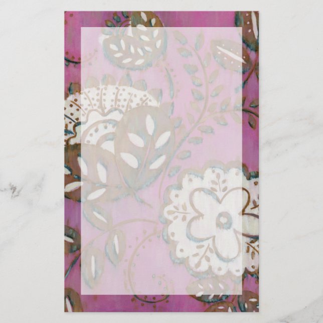 Papelaria Ornamento radiante I (Frente)