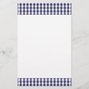 Papelaria Os EUA embandeiram o guingão azul e branco