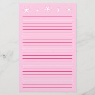 Papelaria Os flocos de neve brancos do coração alinharam o