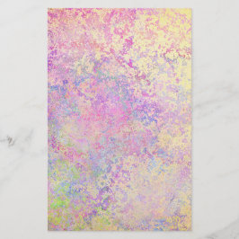 Papelaria Ouro roxo e textura rosa