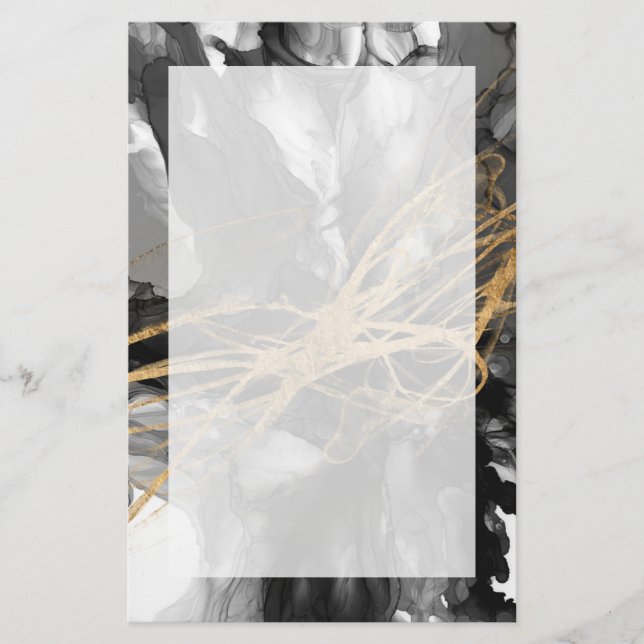 Papelaria Ouro Vortex I (Frente)