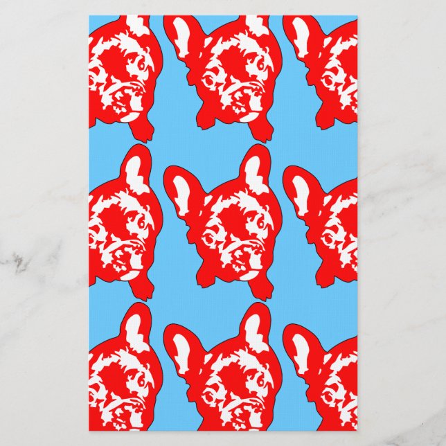 Papelaria Padrão Bulldog (Frente)