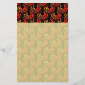 Papelaria Padrão de Arte Abstrata Elegante Boho Moderno Fofo