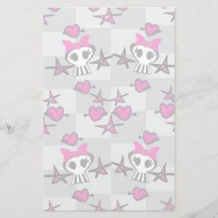 Papelaria Padrão de Habilidades Emo