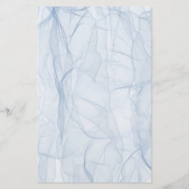 Papelaria Padrão de Sombra Azul