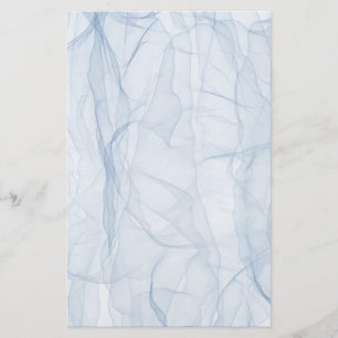 Papelaria Padrão de Sombra Azul