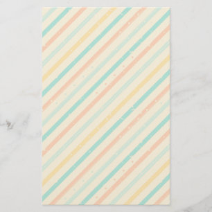 Papelaria Padrão estriado retroativo