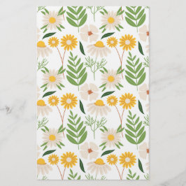 Papelaria Padrão Floral