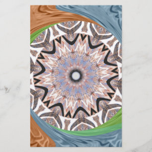 Papelaria Padrão tradicional africano de feijão