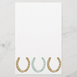 Papelaria Padrões de Sapatos Equestres