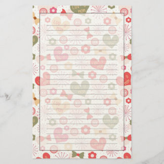 Papelaria Padrões para o dia das mães