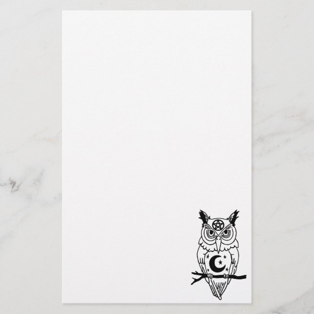 Papelaria Pagan Owl (Frente)