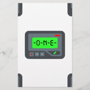 Papelaria pager emoji