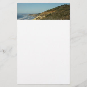 Papelaria Paisagem de Viagem Cênico da Linha Costeira da Ca