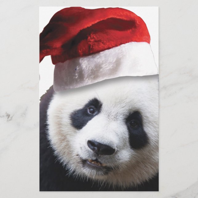 Papelaria Panda Bear Natal (Frente)