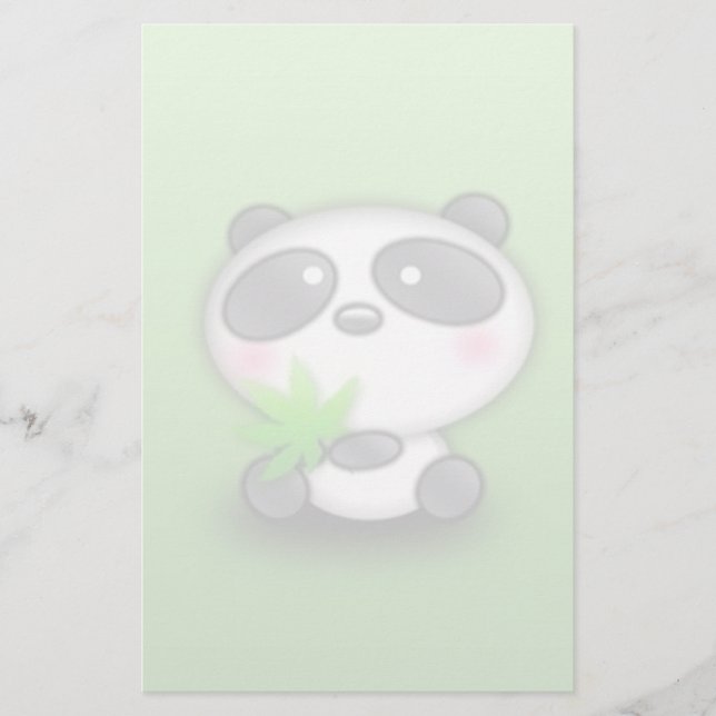 Papelaria Panda pequena Cub (Frente)