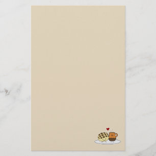 Papelaria Pão doce, chocolate quente, pancadas mexicanas