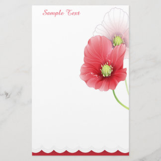 Papelaria Papagaio Vermelho E Rosa