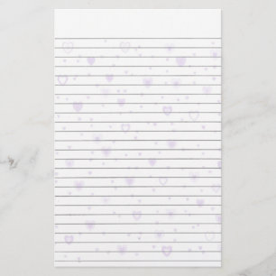 Papelaria Papagaios Púrpuros Lite Estacionaria Vinculada