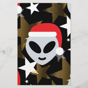 Papelaria papais noeis alienígena emoji