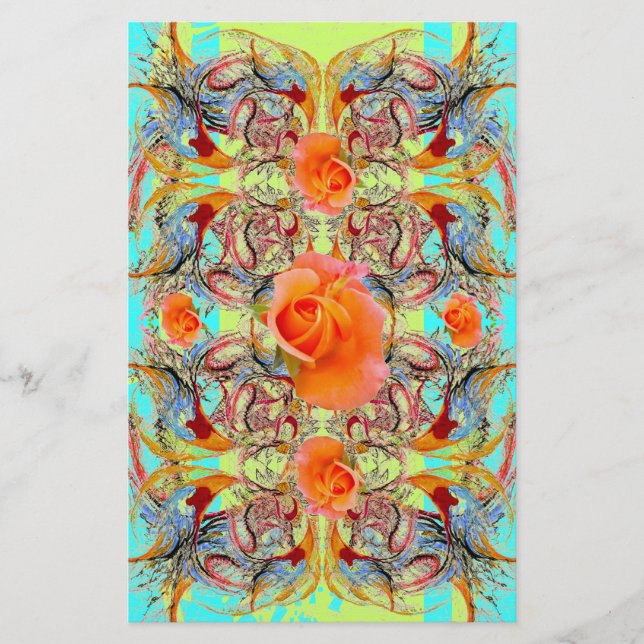 Papelaria Papel-Artesanato Rosa-vitoriano para livros de tex (Frente)