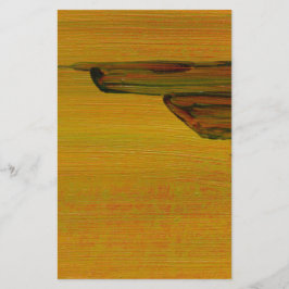 Papelaria Papel com design abstrato amarelo