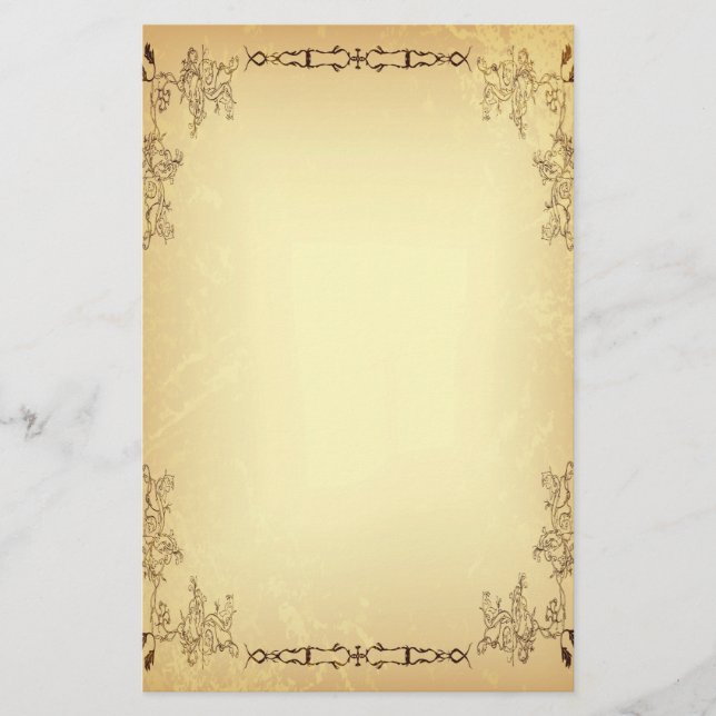 Papelaria Papel com Vintage Retroativo (Frente)